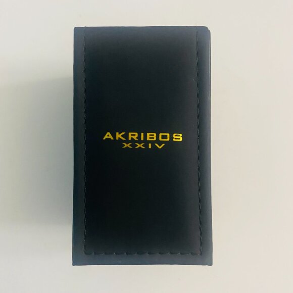 Akribos XXIV Watch AK831RG Rose Gold Color With Swarovski Crystals - Picture 10 of 10